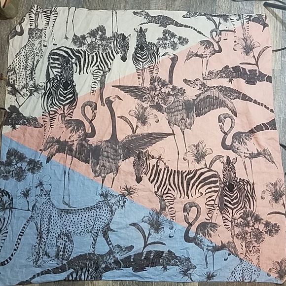 Madewell Accessories - Madewell Animal Print Square Scarf